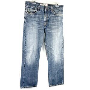 EUC-LEVI’S® Men's 505™ Straight Regular Fit Medium Wash Denim Jeans Size 33X30